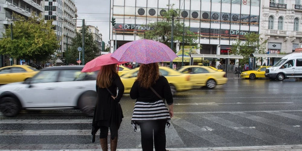Πρόγνωση καιρού: Πάρτε ομπρέλα για την Τετάρτη – Βροχερός ο καιρός